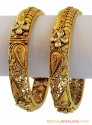 Click here to View - 22k Gold Kundan Kada(2 Pcs) 