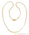 Gold Rice Chain (16 Inch) - Click here to buy online - 385 only..