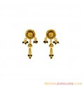 Click here to View - Black Enamel Gold Earrings  