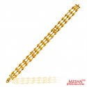 22KT Gold Ladies Bracelet - Click here to buy online - 1,435 only..