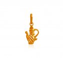 22K Gold Fancy Pendant - Click here to buy online - 210 only..