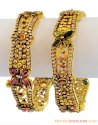 Click here to View - 22K Antique Gold bangles 