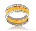 18K Fancy Two Tone Band - Click here to buy online - 722 only..
