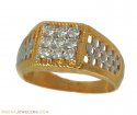 Click here to View - 22k Mens 2 Tone Signity Ring 