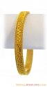 22K Gold Bangle (1 Pc) - Click here to buy online - 1,523 only..
