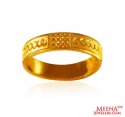 22K Gold Band - Click here to buy online - 558 only..