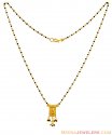 Click here to View - Fancy Mangalsutra (18 Inches) 22K 
