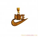Click here to View - 22k Gold Nike Pendant 