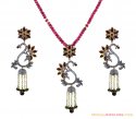 Victorian Pendant Set - Click here to buy online - 2,535 only..