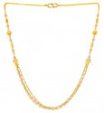 22kt Gold Designer Chain - Click here to buy online - 1,695 only..