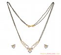 22K Two Tone Mangalsutra Set