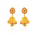 22karat Gold Jhumkhi Earring - Click here to buy online - 2,069 only..
