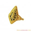Click here to View - 22K Gold Fancy Meenakari Ring 