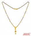 22KT Gold Traditional Mangalsutra - Click here to buy online - 823 only..