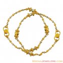 22k Fancy Two Tone Baby Bracelet - Click here to buy online - 417 only..