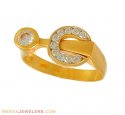 Click here to View - 22K Gold CZ Ring 