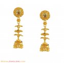 Click here to View - 22k Meenakari Chandelier Earrings  