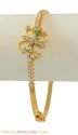 Gold Bracelet with Diamond, Emeralds - Click here to buy online - 3,234 only..
