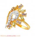 Click here to View - Gold Ring with Color Stones 