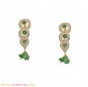 22K Fancy Stones Earrings - Click here to buy online - 378 only..