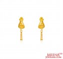 22k Gold Traditional Earrings - Click here to buy online - 490 only..