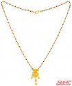 22k Gold  Mangalsutra - Click here to buy online - 1,003 only..