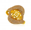 22K Gold Ladies Ring - Click here to buy online - 427 only..