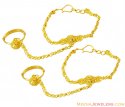 Click here to View - Fancy 22K Kids Gold Bracelet 
