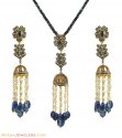 Click here to View - Nizam Polki Pendant Set  