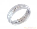 White Gold Diamond Band (Mens) 18K - Click here to buy online - 1,436 only..