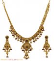 Click here to View - Antique Gold Meenakari Set 