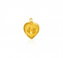 22K Gold Allah Pendant - Click here to buy online - 323 only..