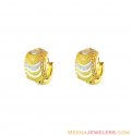 Click here to View - 22K Three Tone Clip On Earrings  