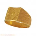 Click here to View - Yellow Gold Mens Ring(22k) 