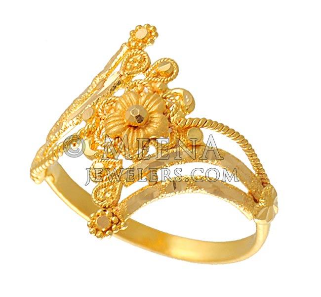 Designer Ladies Gold Ring RiLg4384 22KT Gold fancy Designer Ladies Gold Ring RiLg4384 22KT Gold fancy