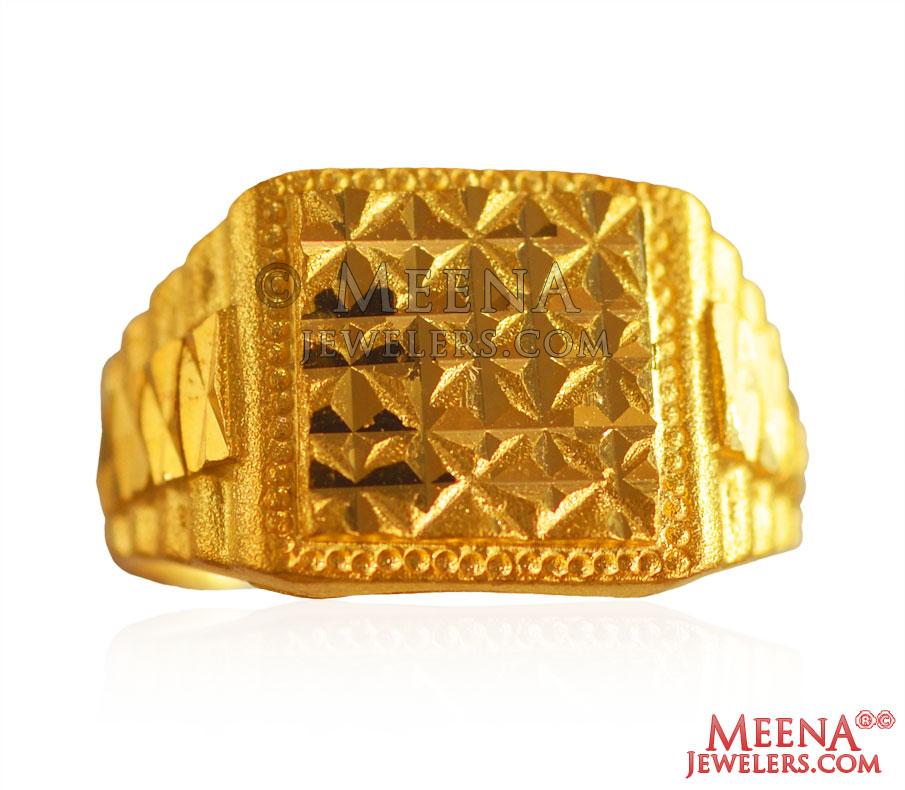 Karat Gold Ring Rims Us Karat Gold Men S Ring Is