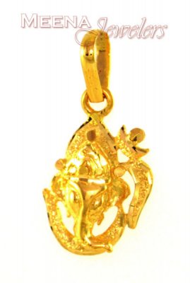22Kt Gold Ganesh Pendant ( Ganesh, Laxmi and other God Pendants )