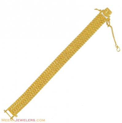 22K Gold Mens Bracelet ( Men`s Bracelets )