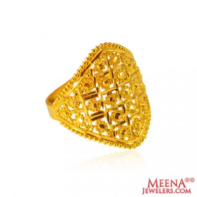 22kt Gold  Ring for Ladies ( Ladies Gold Ring )
