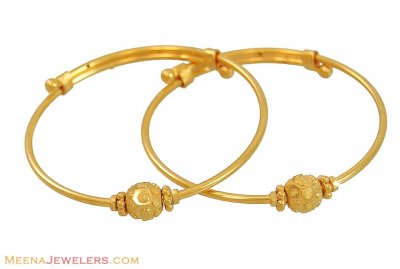Indian Gold Bangles (for Kids) ( Baby Bangles )
