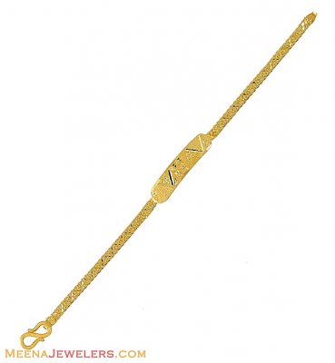 22k Gold Baby Bracelet ( 22Kt Baby Bracelets )
