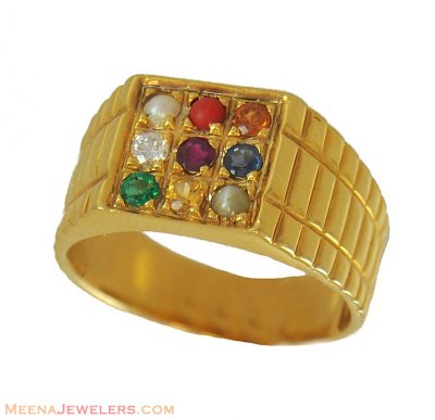 Genuine Navaratan Ring ( Diamond Rings )
