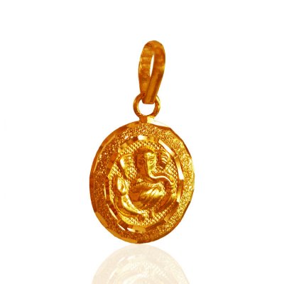 22kt Gold Vinayak  Pendant ( Ganesh, Laxmi and other God Pendants )