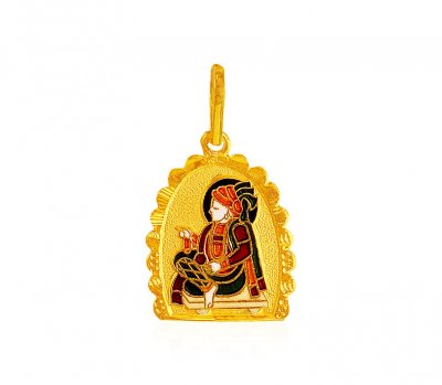 22K Swami Narayan Pendant ( Ganesh, Laxmi and other God Pendants )