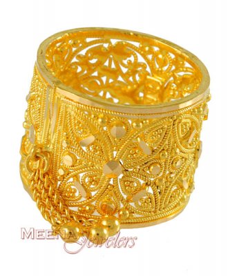 22Kt Gold Wide Band ( Ladies Gold Ring )
