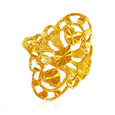 22K Gold Ring For Ladies  ( Ladies Gold Ring )