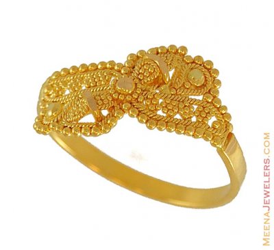 22k Gold indian ring ( Ladies Gold Ring )