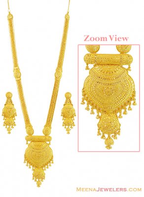 Exclusive Patta Haar 22k Gold  ( Bridal Necklace Sets )