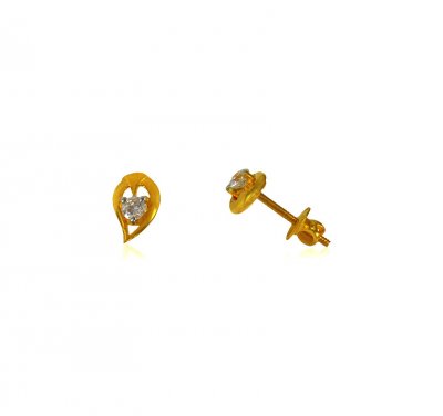 22 Kt Gold Tops with CZ ( 22 Kt Gold Tops )