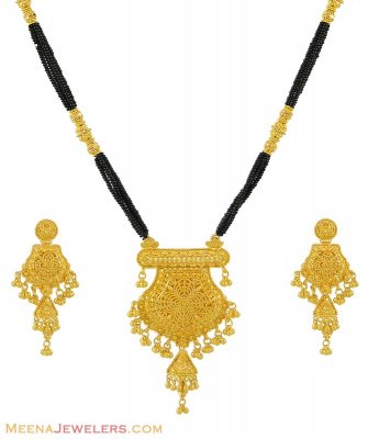 Indian Gold Mangalsutra Set ( Gold Mangalsutra Sets )